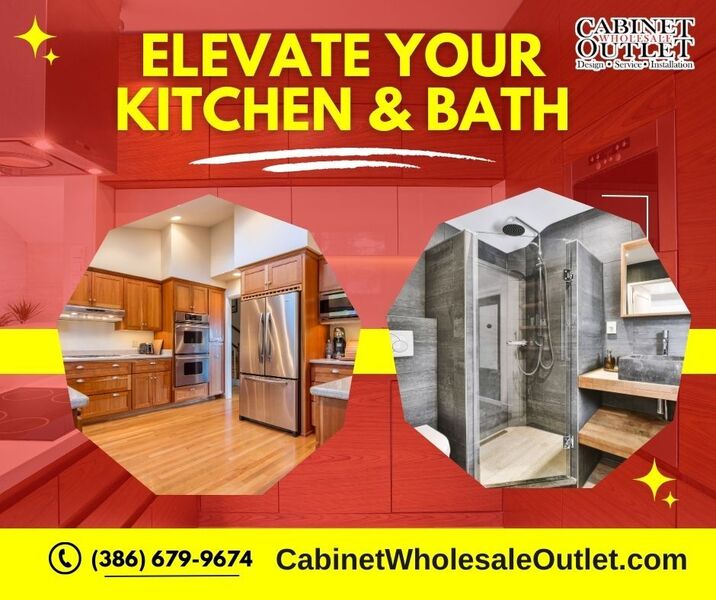 Elevate Your Kitchen and Bathroom with Cabinet Wholesale Outlet in Daytona Beach!