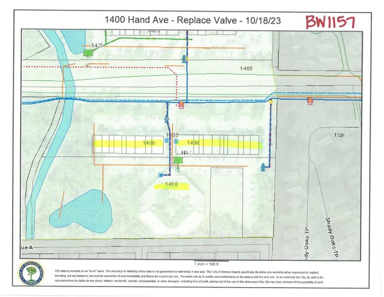 Ormond Beach issues Boil Water Notice ahead of Meter Valve Replacement.