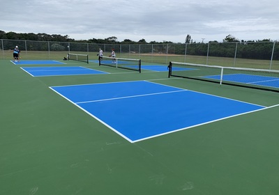 Volusia County unveils three new Pickleball Courts in Ormond Beach.