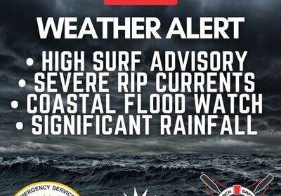 National Weather Service issues multiple alerts for Volusia County.