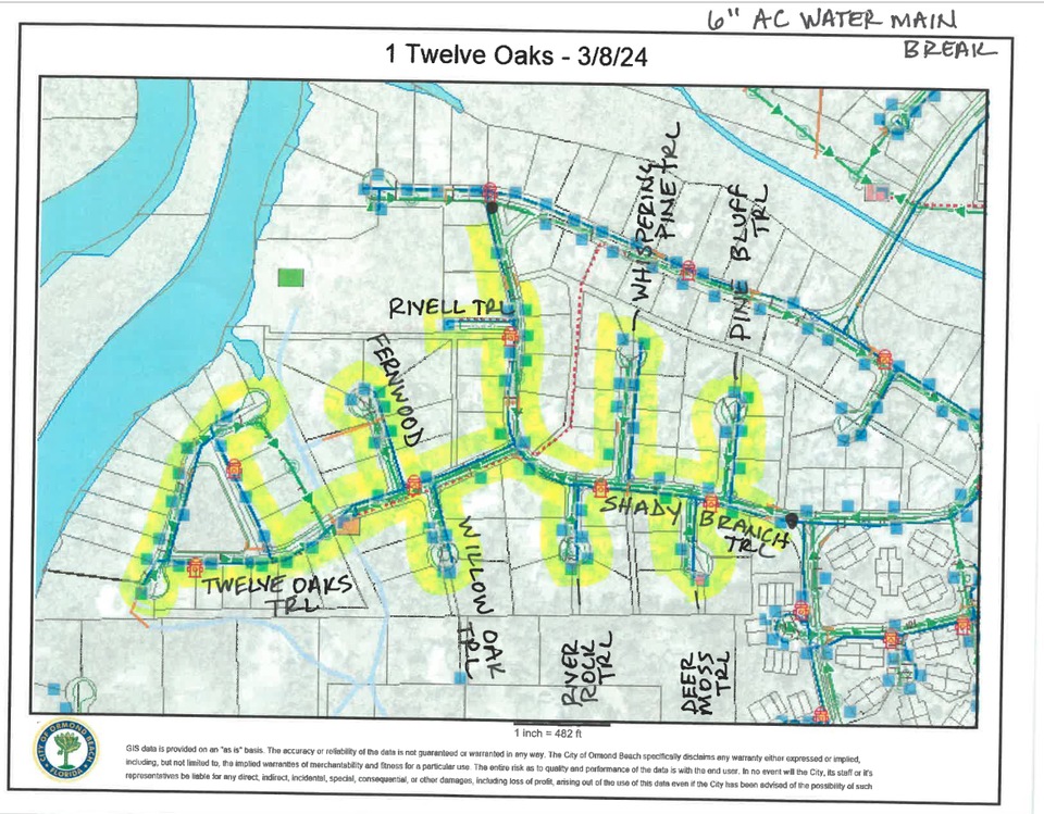 Precautionary Boil Water Notice - 1 Twelve Oaks Trail