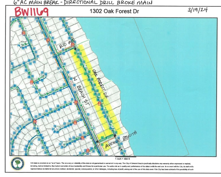 Water Boil Notice for Oak Forest Drive