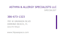 asthma alergy special