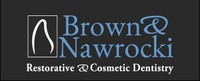 brown and n logo