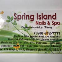 spring nail logo