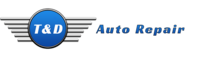 t and d auto logo