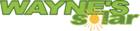 waynes solar logo
